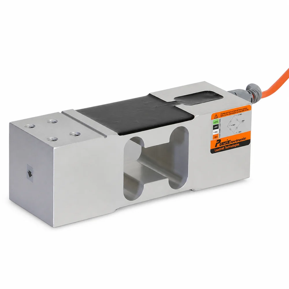 Loadcell — Kumaş kontrol ve paketleme makinesi tartım üniteleri için 100 kg ve 300 kg kapasiteli loadcell.